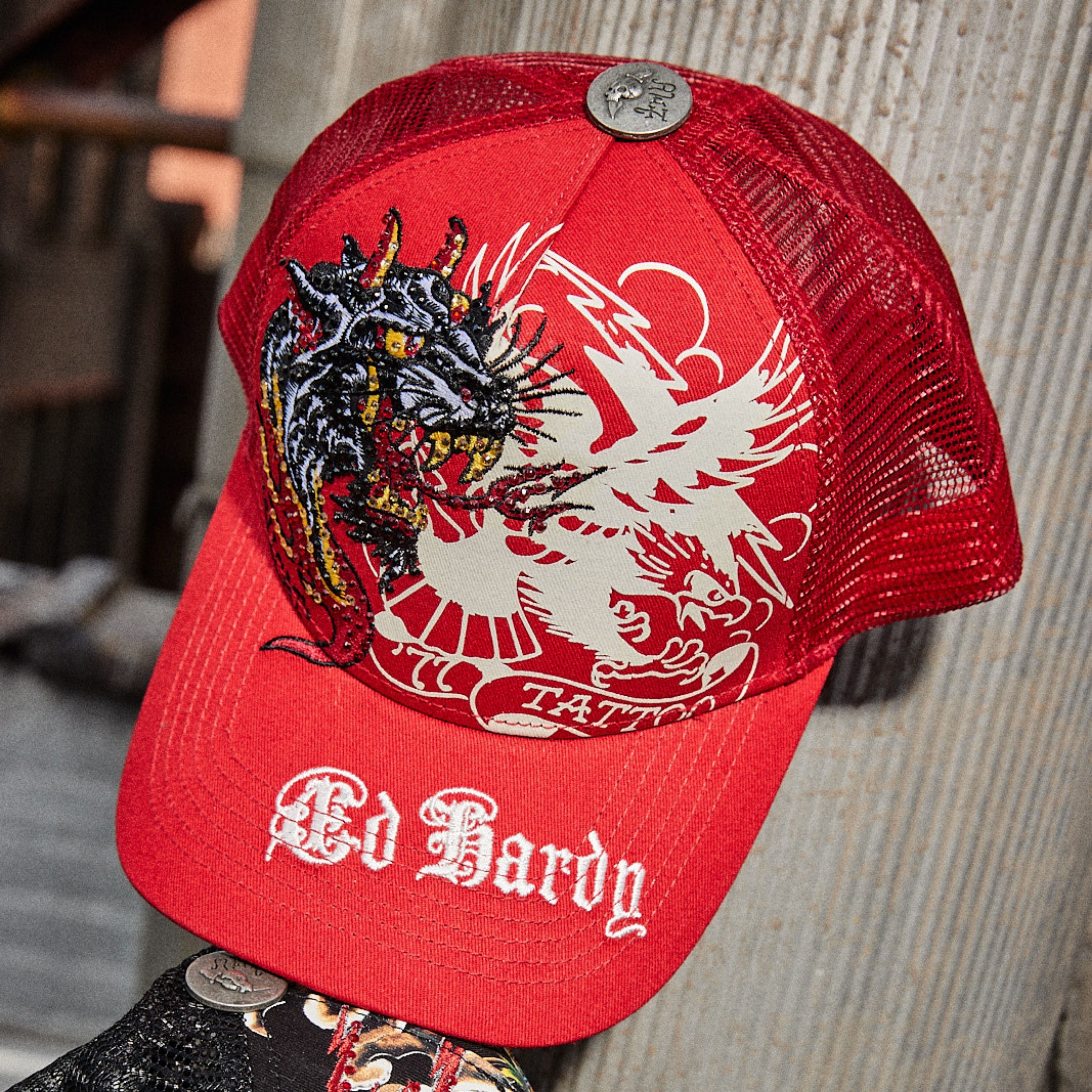 Embroidered Eagle Panther Hat
