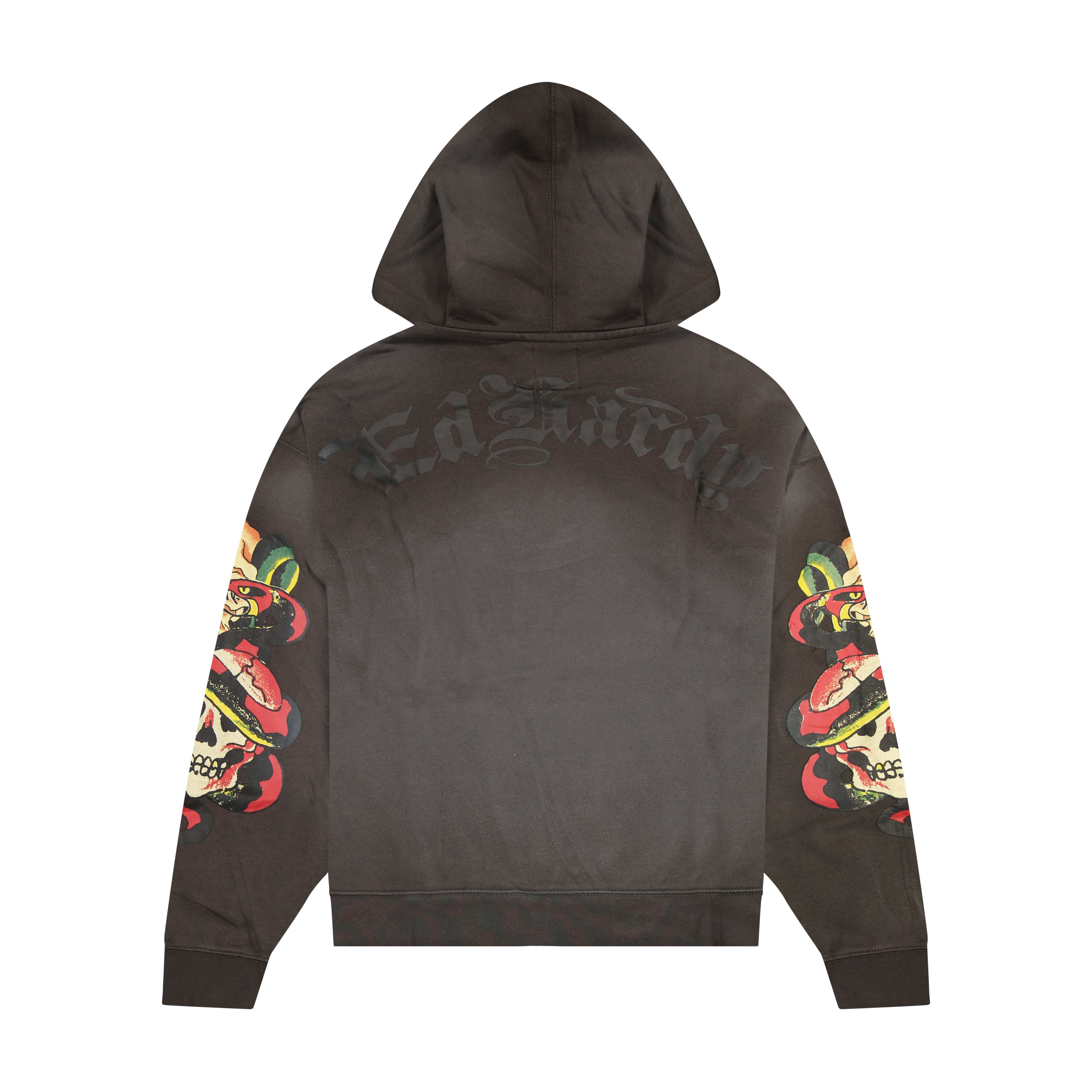 Skulls Boxy Zip Hoodie