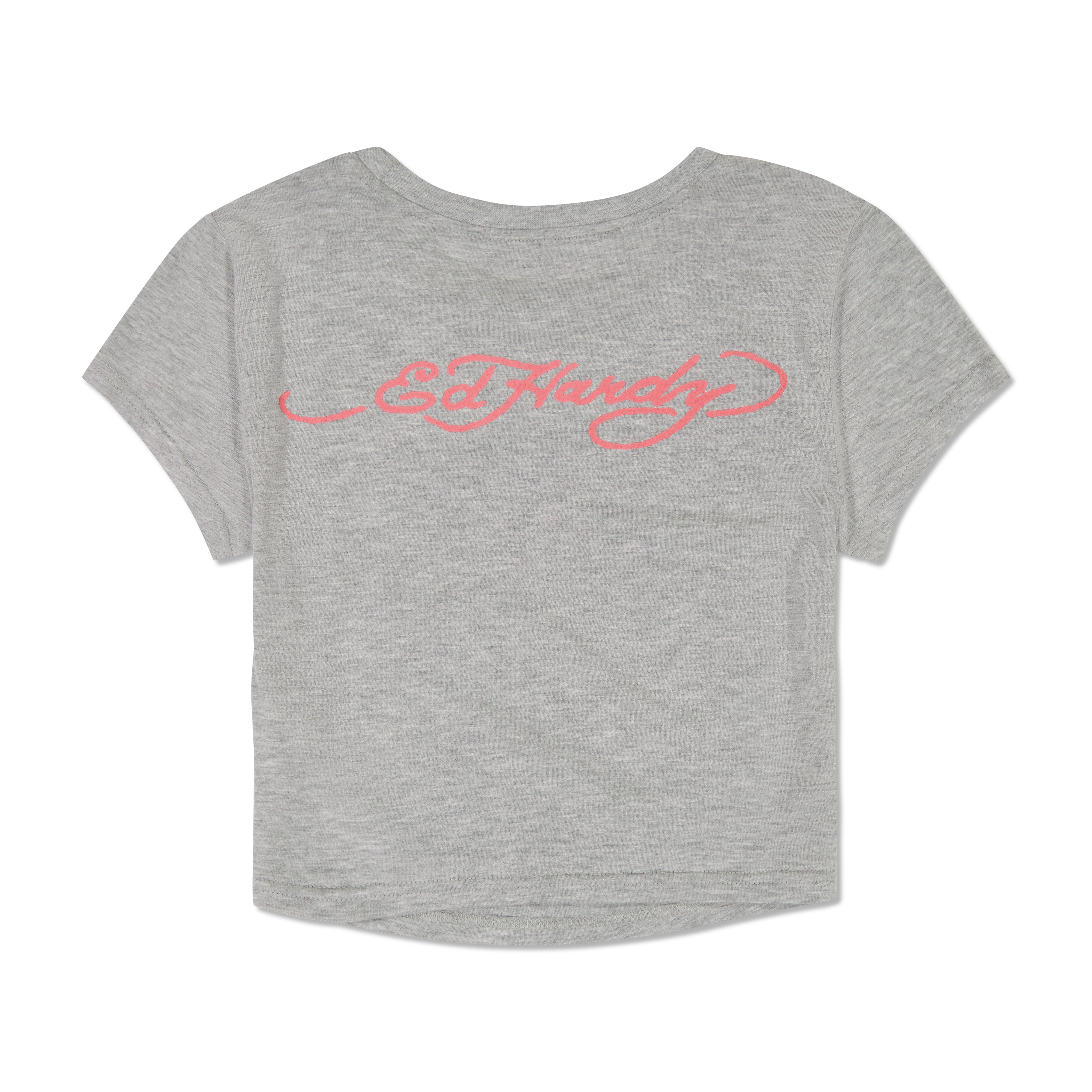 Rose Cobra Rhinestone Baby Tee