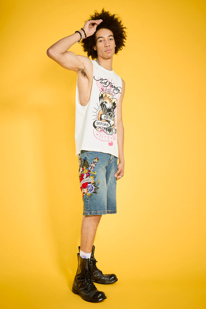 DBD Eagle Cut Off Tee