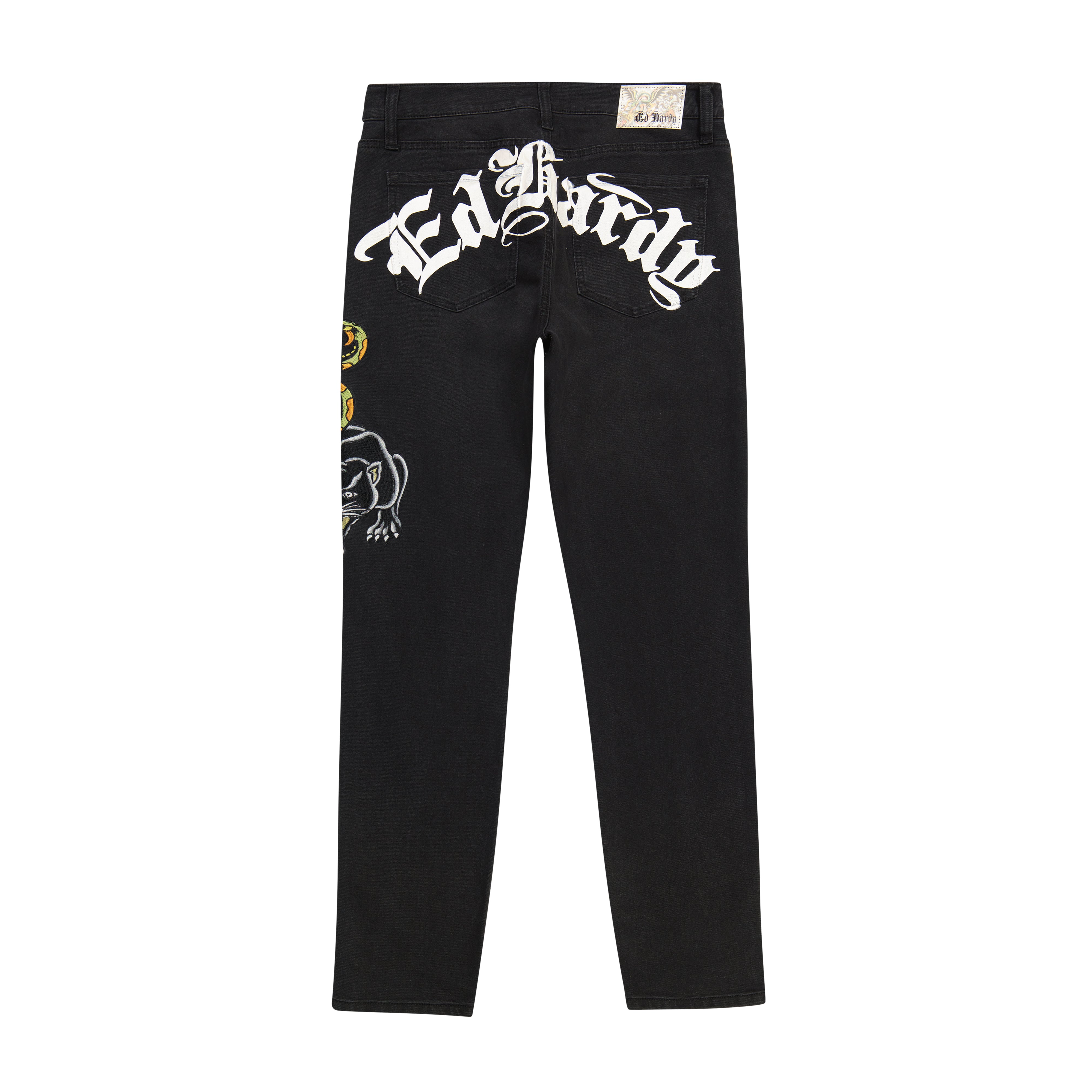 Dagger Skull Slim Taper Jean