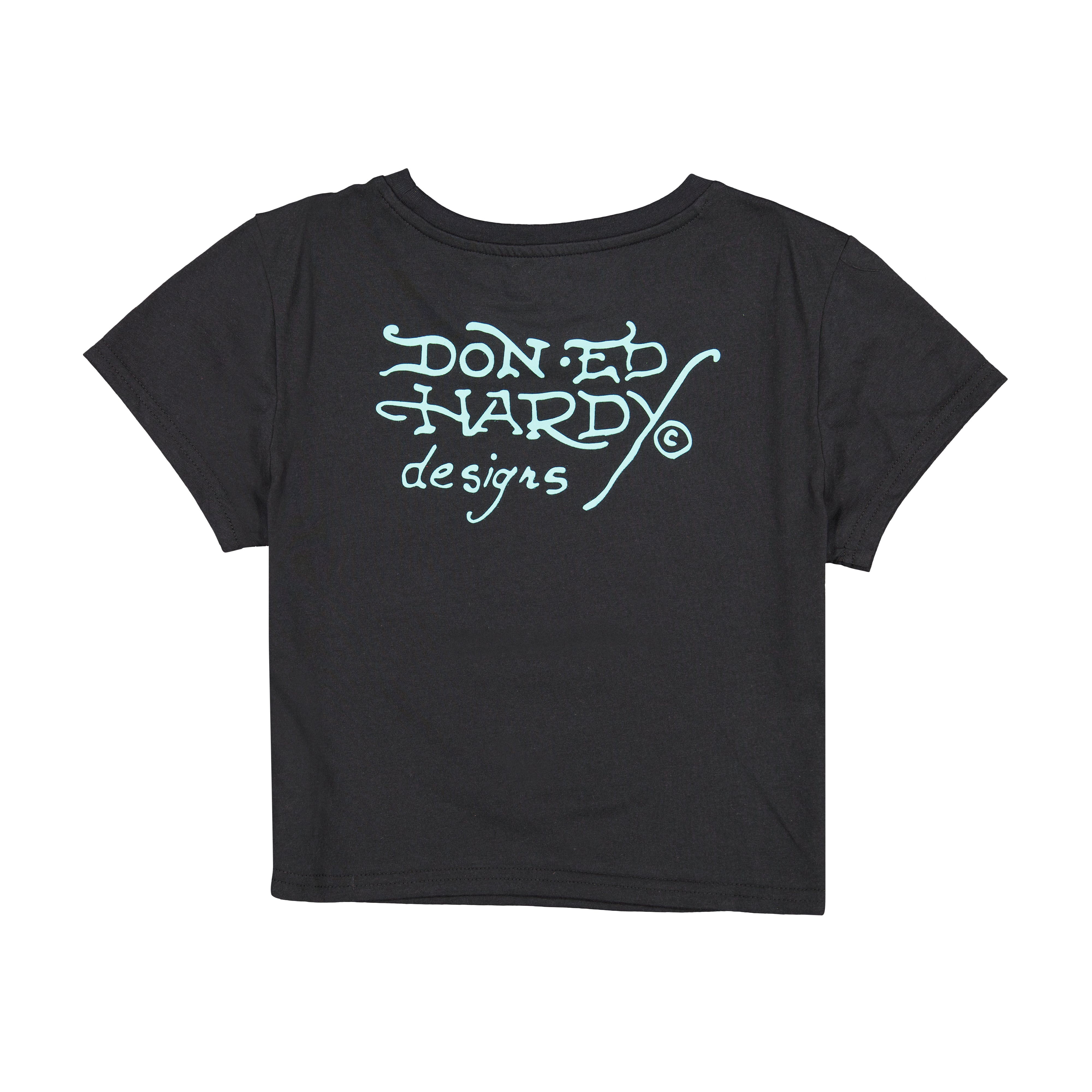 Skull Butterfly Baby Tee