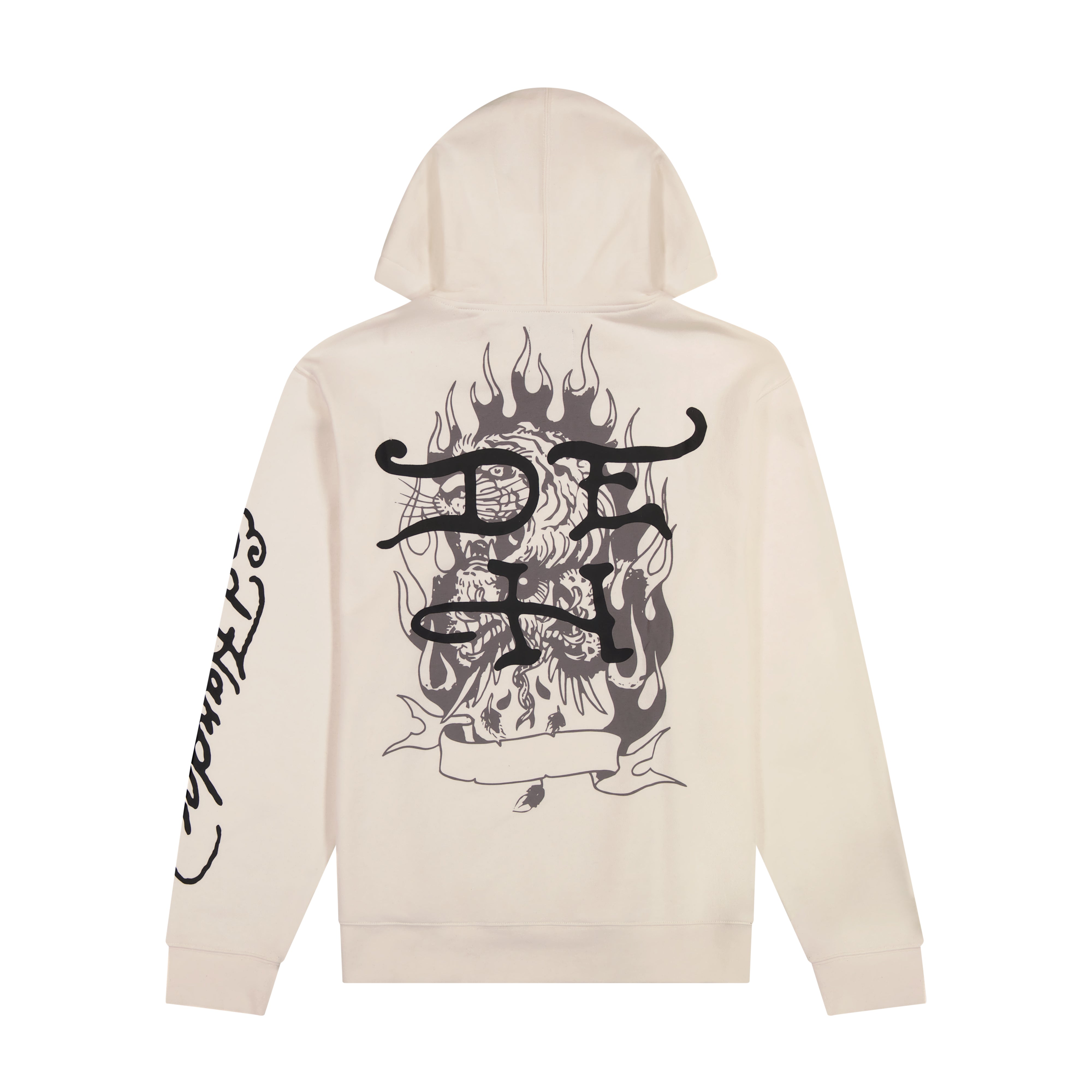 Battle Skull Mens Hoodie