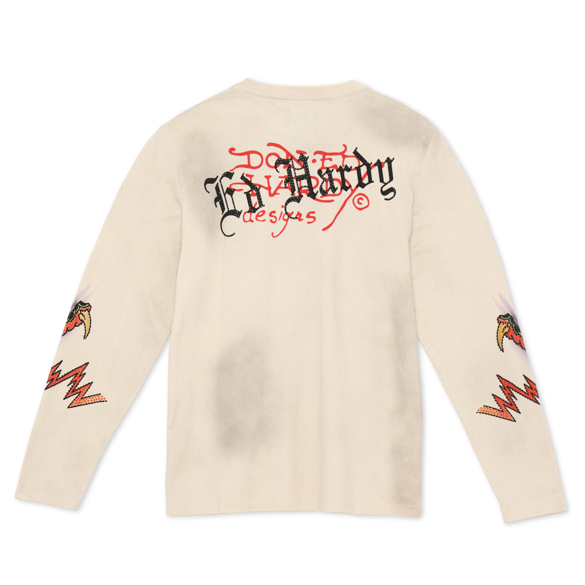 Limited Edition Rhinestone Dragon Ls Tee